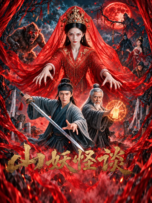 山妖怪谈海报